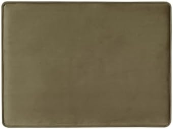 Spatial Order 24" Dinah Collection Storage Ottoman - Light Sage Green Velvet