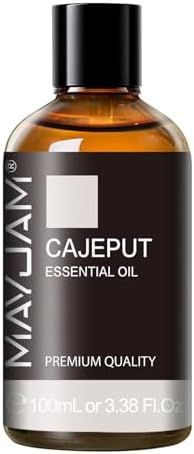 MAYJAM Cajeput Essential Oil for Diffuser Soap Candle Making, 3.38FL.OZ