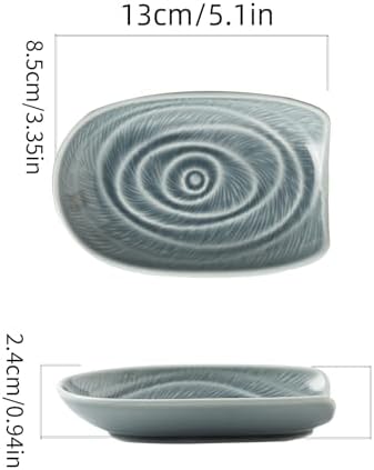 Ceramic Spoon Rest, Utensil Rest for Stove, Counter & Coffee Bar