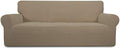 Easy-Going Stretch Couch Covers for Sofa Washable Large Natural