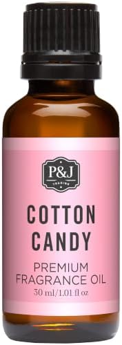 P&J Trading - Cotton Candy Scented Oil 30ml - Fragrance Oil for Candle Making, Soap Making, Diffuser Oil