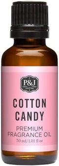 P&J Trading - Cotton Candy Scented Oil 30ml - Fragrance Oil for Candle Making, Soap Making, Diffuser Oil