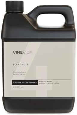 VINEVIDA [32 Fl Oz] Bamboo Garden Fragrance Oil for Cold Air Diffusers, Essential Oils for Diffuser Oil Refill & Air Freshener Room Spray