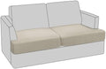 PrinceDeco Stretch T Cushion Loveseat Slipcovers,Pets Friendly,Island Fossi