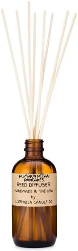 Pumpkin Pecan Pancakes Reed Diffuser Set | Handmade in the USA by American Workers | Lasts for 2-3 Months |