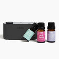 CANDECraftCo Waterless Travel Diffuser Gift Set, Floral Scents, 3 Oils