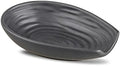 Hasense Spoon Rest for Kitchen Countertop and Stove Top, Stable Heat-resistant Spoon Holder for Home Kitchen Coffee Bar Cooking, Matte Black Utensil Rest for Spatula Ladles Tongs, 1 PC