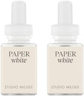 Pura x Studio McGee Home Diffuser Refill, 2 Pack, Paper White