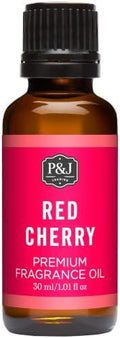 P&J Trading Fragrance | Red Cherry Oil 30ml - Candle Scents for Candle Making, Freshie Scent, Soap Making Supplies, Diffuser Oil Scents