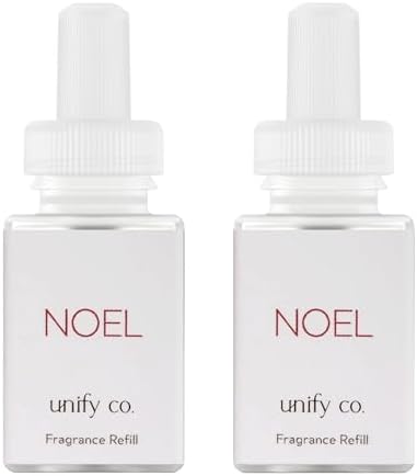 Pura x Unify Co. Home Diffuser Refill, 2 Pack, Noel