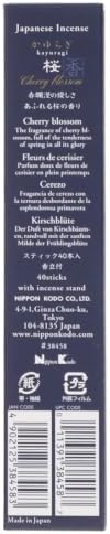 Nippon Kodo Kayuragi Incense Sticks - Cherry Blossom, Japanese Quality Incense
