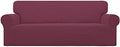 Easy-Going Stretch Oversized Sofa Couch Slipcover Washable ASH Rose