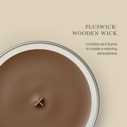 WoodWick Humidor Scented Candle, Crackling Wick, 21.5oz
