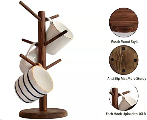 Dorhors Mug Holder Tree,Coffee Cup Holder,Mug Rack Stand Hook,Bar Organizer