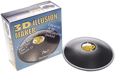 PowerTRC 6" 3-D Mirascope, Illusion Maker | Optical Illusions | 3-D Effect Toy (2 Pack)