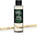 Urban Naturals Frosted Pinecones Holiday Oil Reed Diffuser Refill with Free Set of Reed Sticks – Pine, Cinnamon, Clove, Cedar Wood, Sandalwood and Vanilla Bean – Vegan, 4 oz, Made in the USA