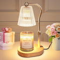 seenlast Candle Warmer Lamp, Candle Lamp Warmer with Timer Dimmer Adjustable Height, Electric Wax Warmer Vintage Home Decor,Candle Melter Light for Scented Jar Candles, Gifts for Mom (Golden)