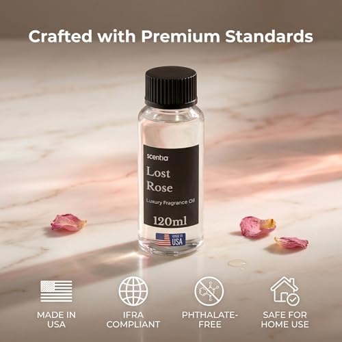Lost Rose Scent Oil Refill 120 mL for Ultrasonic & Cold Air Diffuser