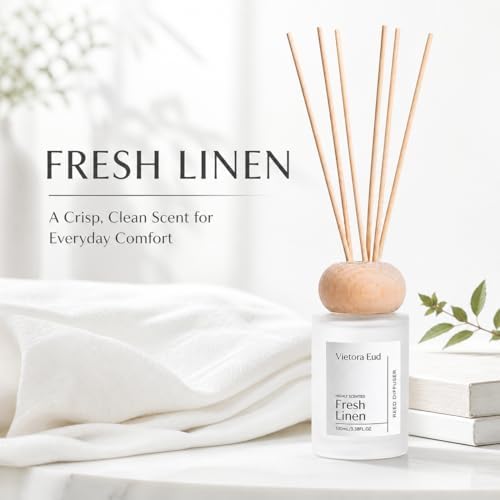 Fresh Linen Reed Diffuser, 3.5 Fl Oz
