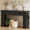 Huuger 54 Inch Entryway Table, Rectangular Console Table for Living Room