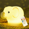 Elephant Night Light for Kids, Baby Nursery NightLight for Breastfeeding