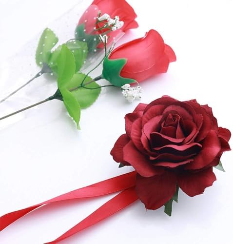 Magnetic Curtain Tiebacks, Rose Flower Tie Backs Rope