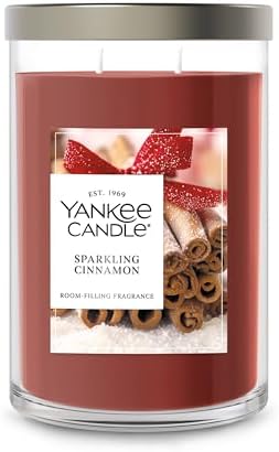Yankee Candle Sparkling Cinnamon Scented Candle, 20oz Large Tumbler