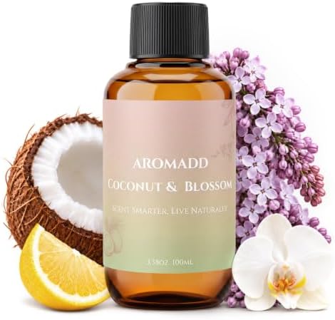 Coconut & Blossom Diffuser Oil Inspired by Luxury Hotel Scent, 100 mL