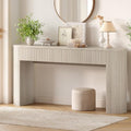 ONBRILL 63 Inch Console Table with 2 Drawers, Entryway Tables with Storage