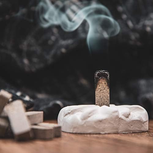 Incienso de Santa Fe - Hickory Natural Wood Incense Bricks Without Holder, 40 Count - Made in the USA