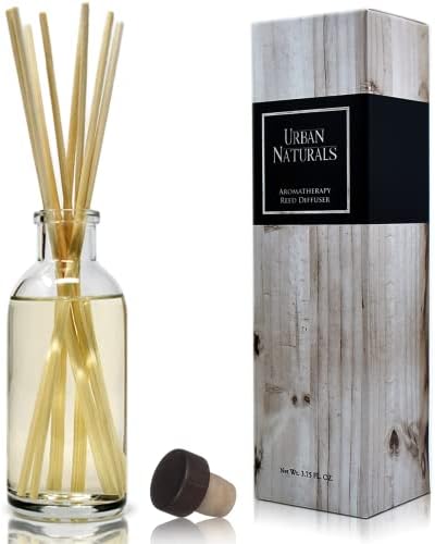 Urban Naturals Reed Diffuser Set, Vanilla Bean - Bathroom Shelf Décor