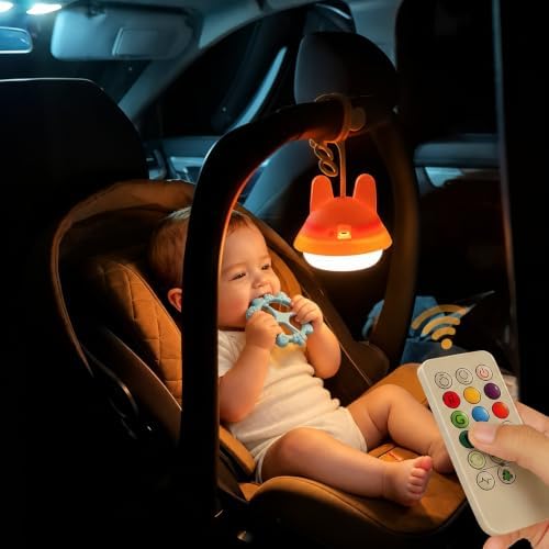 ShaArkMango Baby Night Light for Nursery, Travel Baby Essentials Must Haves