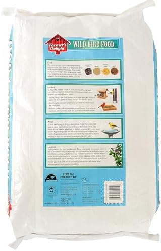 Wagner's 53003 Farmer's Delight Wild Bird Food with Cherry Flavor, 20-Pound Bag