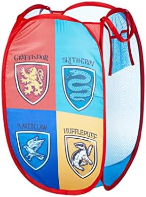 Harry Potter Pop Up Hamper with Durable Carry Handles, 21" H x 13.5" W X 13.5" L
