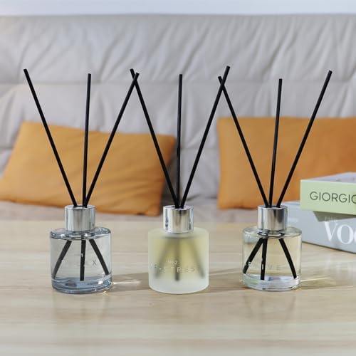 3 Pack Fragrance Reed Diffuser, 50ML Patchouli Jasmine Lemongrass