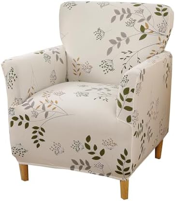CRFATOP Accent Chair Cover, Stretch Armchair Slipcover for Living Room,A26