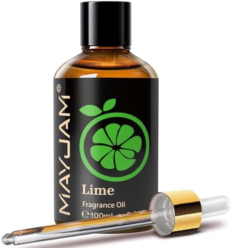 MAYJAM Lime Fragrance Oil Essential Oils for Diffusers for Home, 3.38FL.OZ