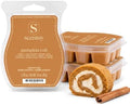 Scentsy Wax Melts, Pumpkin Roll 3 Bar Set, Paraffin Wax Cubes, 7.8 oz