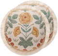 patdrea Designer Vintage French Throw Pillow Cover,Diameter 16",Set of 2