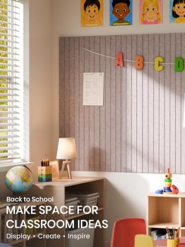 Felt Bulletin Board & Cork Board Alternative 36" x 24"