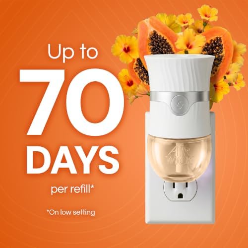 Air Wick Plug In Refills, Hawaii Exotic Papaya & Hibiscus Flower, 3ct