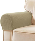 SUBRTEX Stretch Couch Arm Covers Set of 2, Non-Slip Sofa Armrest Slipcovers
