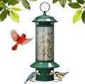 Squirrel Proof Bird Feeder for Outdoors, Hanging Metal Ring, Removable Base