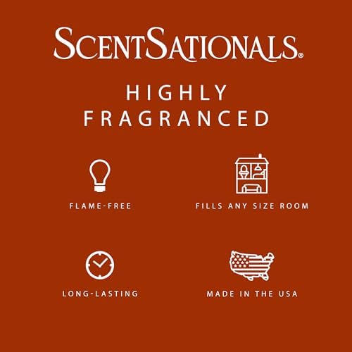 Scentsationals Pumpkin Spice Scented Wax Melts 10oz (24 Cubes)