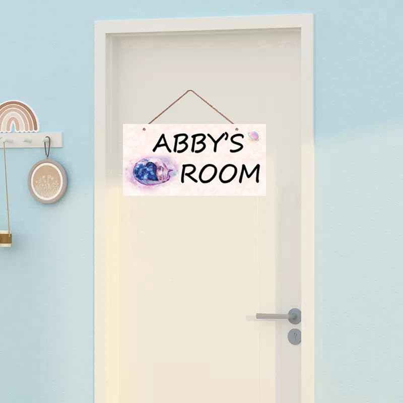 Personalized Signs Cute Cats Sign For Little Man Cave Funny Animals Sign Custom Name Customized Sign for Kids Room Nursery Wall Art Decor For Pet House Kitty Litter Cat house