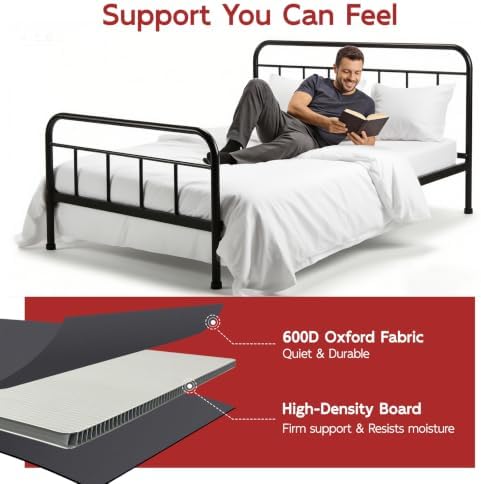 Queen Size Bunkie Board, 60 x 80 in, Zipper-Connected Panels