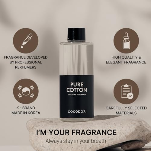 COCODOR Reed Diffuser Oil Refill/April Breeze/6.7oz(200ml)/1 Pack/Home Fragrance, Scented Oils, Oils for Reed Diffuser