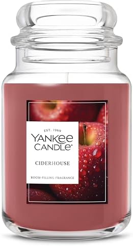 Yankee Candle Ciderhouse Scented Candle, 22oz Large Jar