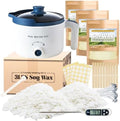 3lbs Soy Wax Melt Making Kit with Electric Wax Melting Pot