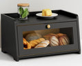 Small Bread Box for Kitchen Countertop, Cute Modern Breadbox Counter Top